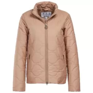 Barbour Womens Bindweed Quilted Jacket Dk Oyster 10