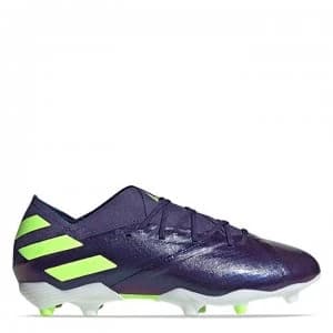 adidas Nemeziz Messi 19.1 Childrens FG Football Boots - Indigo/Green