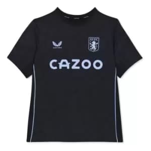Castore Aston Villa Staff Training T Shirt Juniors - Black