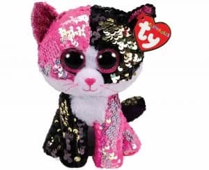 ty Malibu Kitten Flippable Beanie Boo Multi
