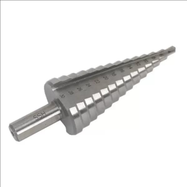 Genuine SEALEY AK4732 HSS M2 Step Drill Bit 4-30mm Double Flute