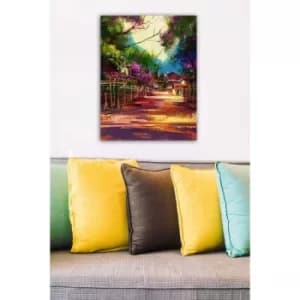 269168186-5070 Multicolor Decorative Canvas Painting