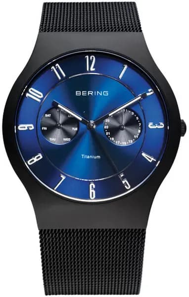 Bering Watch Classic Mens - Blue BNG-095