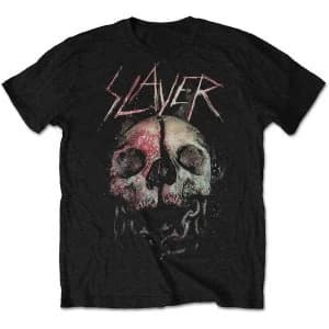 Slayer - Cleaved Skull Mens Large T-Shirt - Black