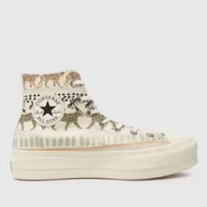 Chuck Taylor All Star Lift Platform Animal Abstract