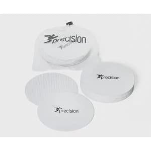 Precision Large Round Rubber Marker Discs White (Set of 20)