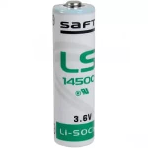 Saft LS14500 AA Size 2600mAh Lithium Battery Cell 3.6V
