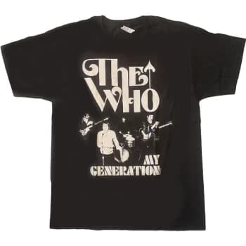 The Who - Clap Hands My Generation Unisex Large T-Shirt - Black