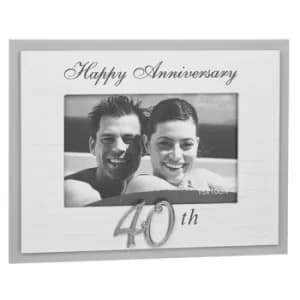 Modern Anniversary Frame 40th
