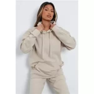 I Saw It First Stone Ultimate Oversized Sweater Dress - Brown