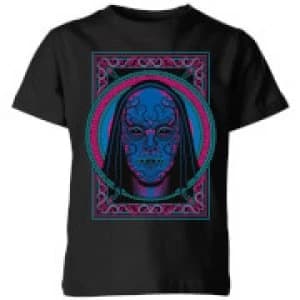 Harry Potter Death Mask Kids T-Shirt - Black - 11-12 Years