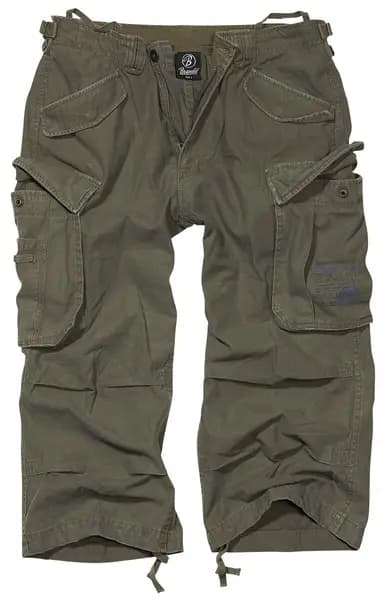 Brandit Industry Vintage 3/4 Shorts olive XXL Men