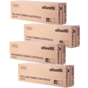 Olivetti B103 Original Black & Colour Toner Cartridge 4 Pack
