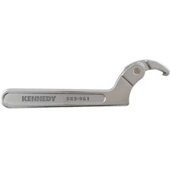 Adjustable C Spanner, Chrome Vanadium Steel, 205MM Length, 32-75MM Jaw C - Kennedy