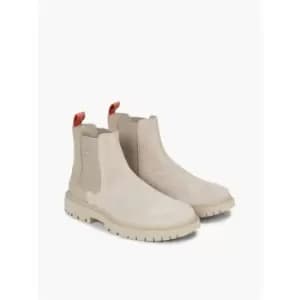 Calvin Klein Jeans Eva Mid Chelsea Boot Suede - White