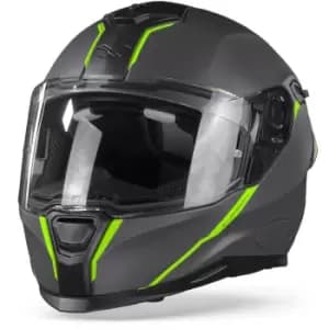 Nexx SX.100R Shortcut Grey Neon Matt L