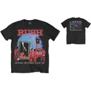 Rush - 1981 Tour Unisex XX-Large T-Shirt - Black