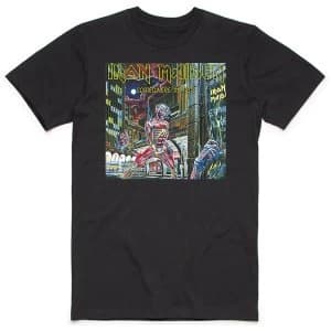 Iron Maiden - Somewhere in Time Box Mens Large T-Shirt - Black