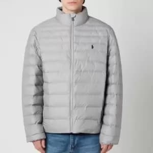 Polo Ralph Lauren Mens The Packable Jacket - Light Grey Heather - XXL