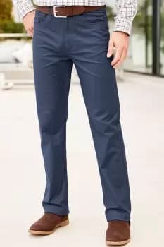 Brushed Textured Jeans 27" (68.5cm) inside leg