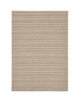 Jute-Look Pattern Rug