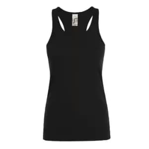 SOLS Womens/Ladies Justin Sleeveless Vest (M) (Black)