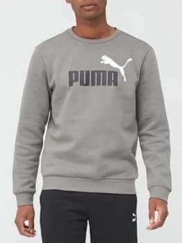 Puma Essential 2 Colour Sweatshirt - Grey