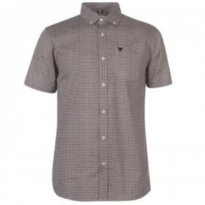 Soviet Geo Shirt - Burgundy