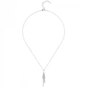 Ladies Karen Millen Stainless Steel TINY DOT PENDANT