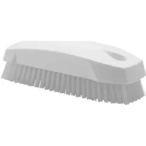 Vikan Hand and nail brush S, hard, pack of 25, white
