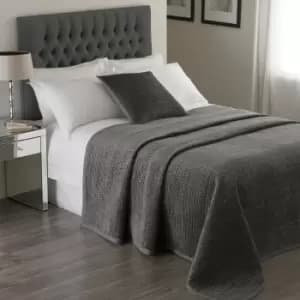 Brooklands Bedspread Graphite