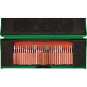 Diamond Coated Burr Set 3MM Shank (30PC)