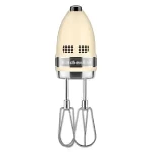 KitchenAid 5KHM7210BAC 7 Speed Hand Mixer, Almond Cream