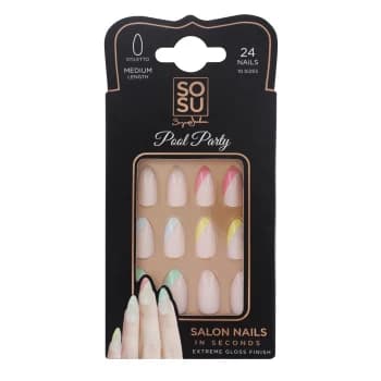 Sosu By Suzanne Jackson Sosu By Suzanne Jackson SOSU By Suzanne Jackson - Medium Stiletto False Nails - Pool Party