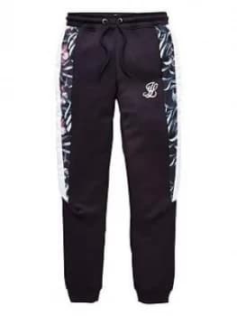 Illusive London Boys Dark Tropical Joggers - Navy