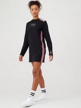 Vans After Dark Dress - Black/Pink, Size L, Women