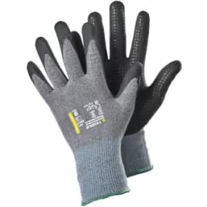 Zoro Select - Tegera Nitrile Dip Nylon Gloves Grey/Black SZ.9 - Grey Black
