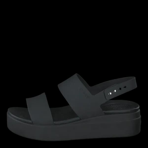 Crocs Women Brooklyn Low Sandals Black / Black 7