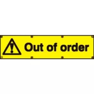Caution Out of Order - Sav (200 X 300MM)
