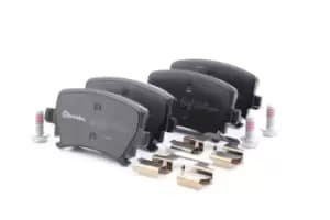 BREMBO Brake pad set VW,AUDI,SKODA P 85 073 1K0698451,1K0698451D,1K0698451F 1K0698451G,1K0698451H,1K0698451P,3C0698451,3C0698451B,3C0698451D,1K0698451