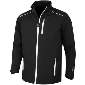 Island Green Waterproof Golf Jacket Mens - Black