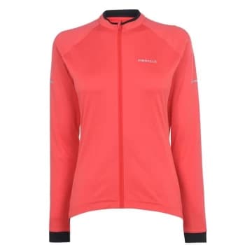 Pinnacle Long Sleeve Cycling Jersey Ladies - Coral