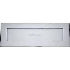 Polished Chrome Sprung Letterplates