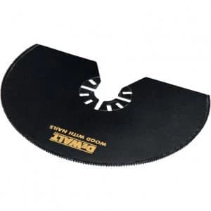DEWALT DT20708 Wood Oscillating Multi Tool Segment Saw Blade 100mm Pack of 1