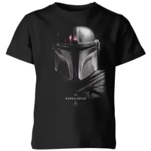 The Mandalorian Poster Kids T-Shirt - Black - 11-12 Years