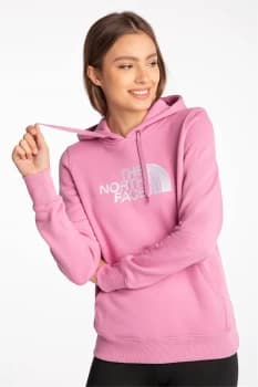 The North Face Sweatshirt Women Rose Cotone - Cotton