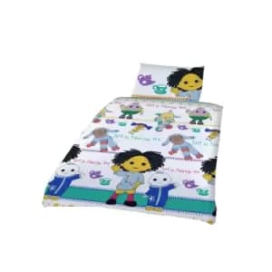 Moon And Me Time For Tea Duvet Cover Set (Junior) (Multicoloured)