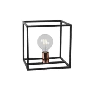 Lucide Arthur Modern Table Lamp 1xE27 Black