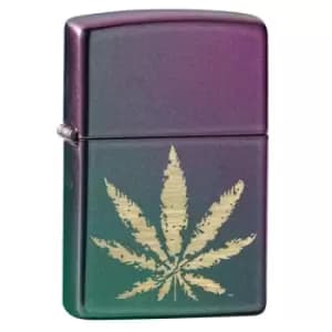 Zippo Iridescent PL49146 Cannabis Design windproof lighter
