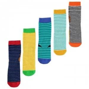 Star Novelty 5 Pack Socks Infants - Lion